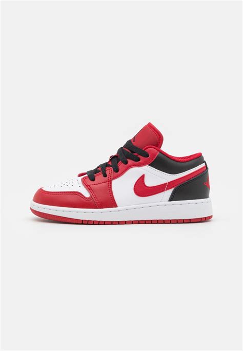 Jordan Air Jordan 1 Low Unisex Basketballschuh Whitegym Redblack