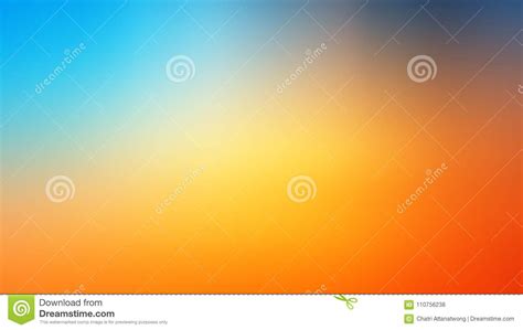 Gradient Blur Background Color Warm And Cool Tone Stock Illustration