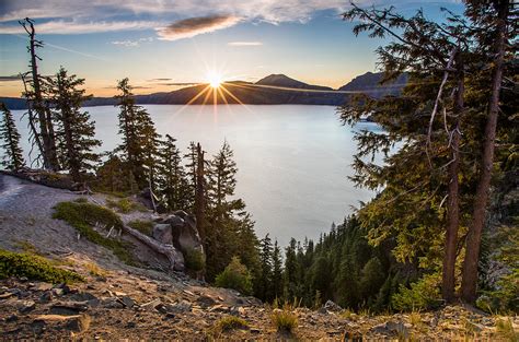 Summer Sunrise On Crater Lake Photograph By Greg Nyquist