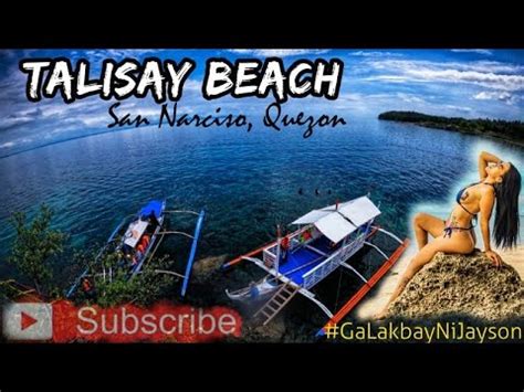 Talisay Beach San Narciso Quezon Youtube