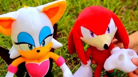 Sonic Plush Knuckles Emerald Youtube