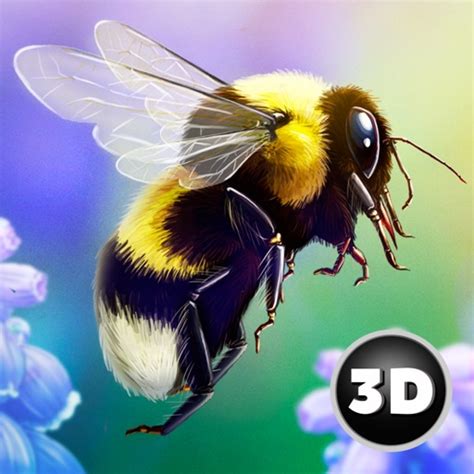 Flying Bumblebee Insect Sim 3d By Mikhail Grechishnikov