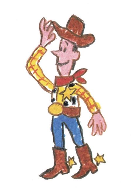 Toy Story Concept Art Woody Drawing By Trustamann On Deviantart