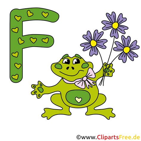 F Is For Frog Abc Cliparts