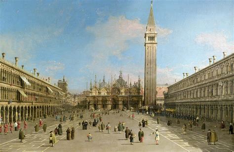 Piazza San Marco Looking Towards The Basilica Di San Marco