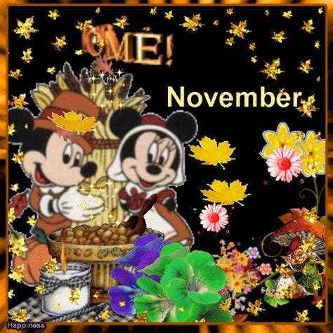 Welcome November Welcome November Mickey Mouse Disney Characters