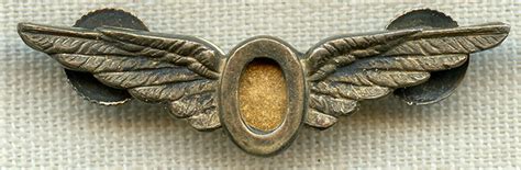 Scarce Sterling Wwii Royal Canadian Air Force Rcaf Operational Wings
