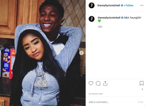 Nba Youngboy Dating Rapper Young Lyric Rumored Couple Poses Together
