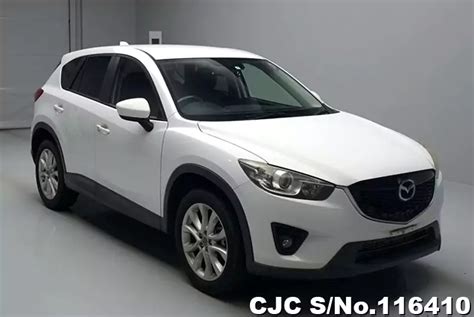 2013 Mazda Cx 5 White For Sale Stock No 116410 Japanese Used Cars