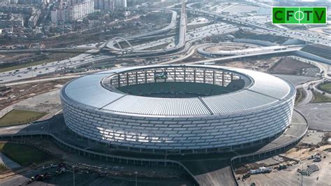 Although work on the site in central baku began in summer 2011, no construction could be carried out until early 2013. Baku Olympic Stadium - Azerbaijan - YouTube