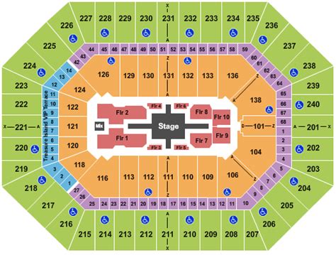Target Center Seating Chart And Maps Minneapolis