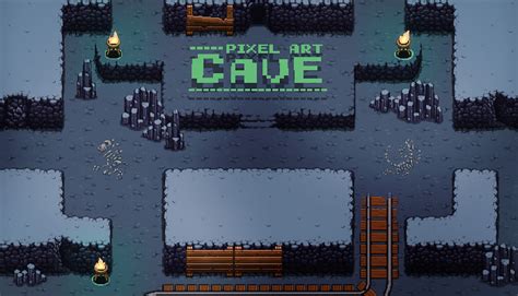 Pixel Art Cave