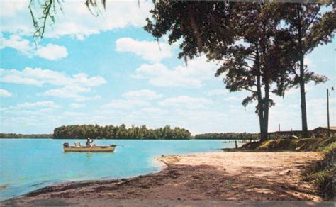 Florida Memory Fishing On Lake Talquin Leon County Florida