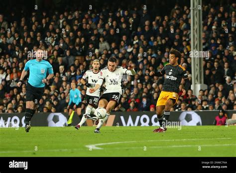 Craven Cottage Fulham London Uk 28th Feb 2023 Fa Cup Football