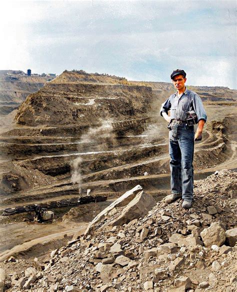 Largest Open Pit Iron Mine In The World Near Hibbing Minnesota X Photo Print In