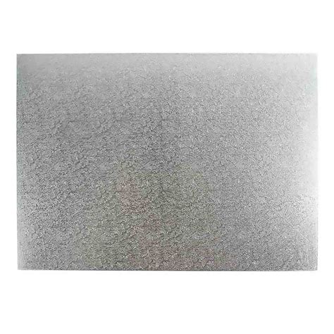 Silver Rectangle Sheet Cake Sturdy Boards Country Kitchen