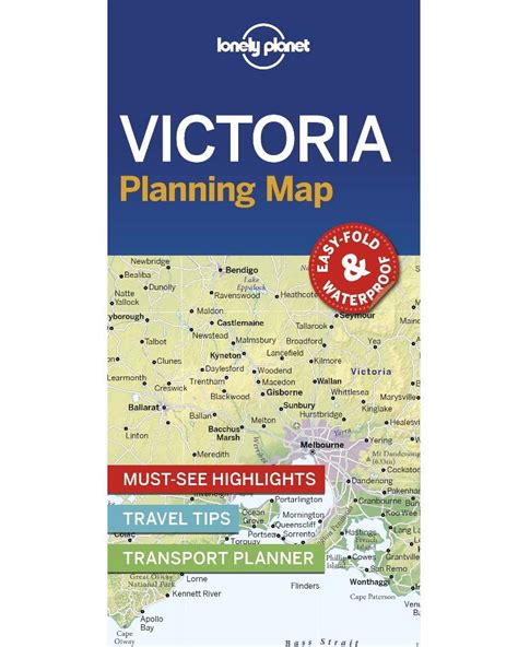 Lonely Planet Victoria Planning Map By Lonely Planet 9781788686112