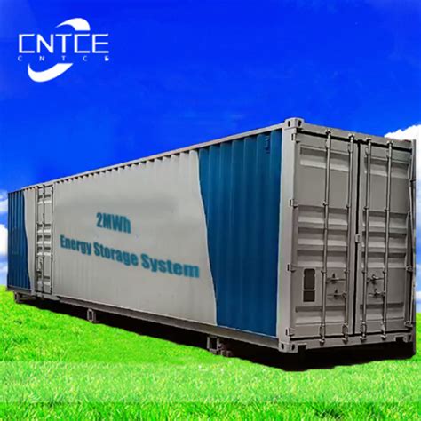 Container Battery Energy 1 MW 2 Mwh Storage System Industrial Solar Power System Lithium