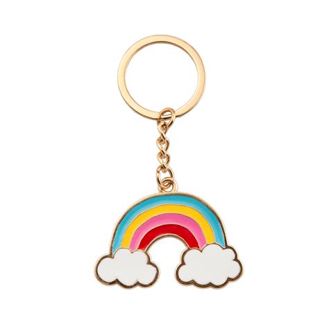 Kindly note that no physical product will be shipped to you. Sleutelhanger Regenboog