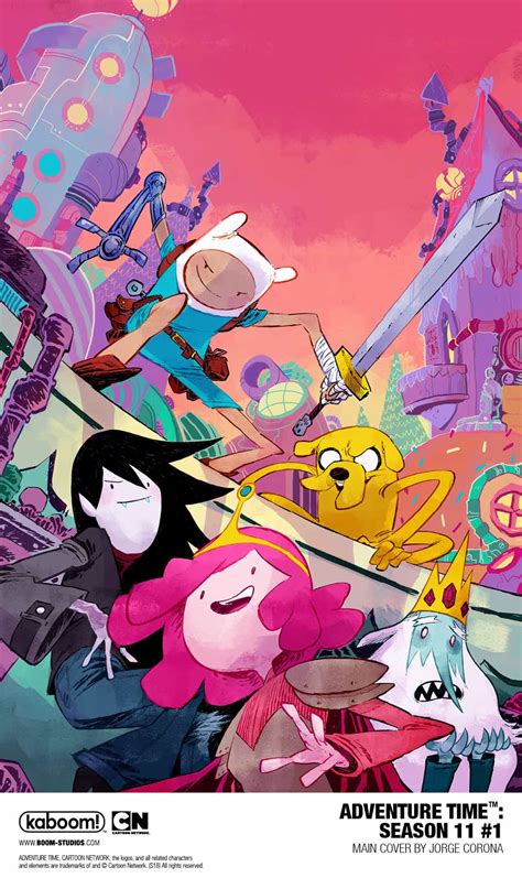 Boom Studios And Cartoon Network Announce Adventure Time Season 11 An