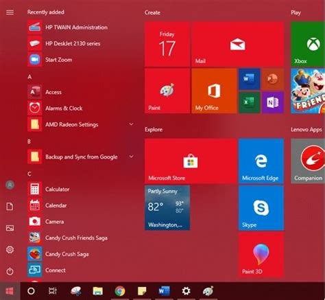 How To Add Custom Color Theme To Start Menu Of Windows 10