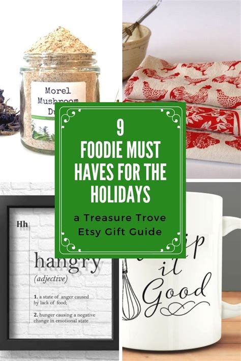 9 Foodie Must Haves For The Holidays A Treasure Trove Etsy T Guide