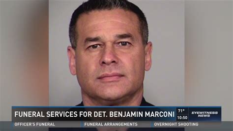 Remembering Det Marconi Loved Ones Fellow Officers Speak At Funeral