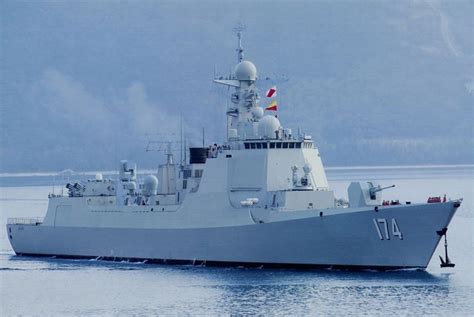 Plas Upgraded Type 052d Destroyer Sails For The First Time Amid Rising