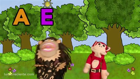 La Canción De Las Vocales A E I O U El Mono Sílabo Educación Infantil