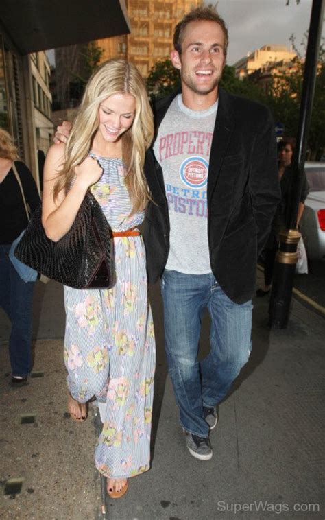 Andy Roddick With His Wife Brooklyn Decker Super Wags Hottest Wives And Girlfriends Of High