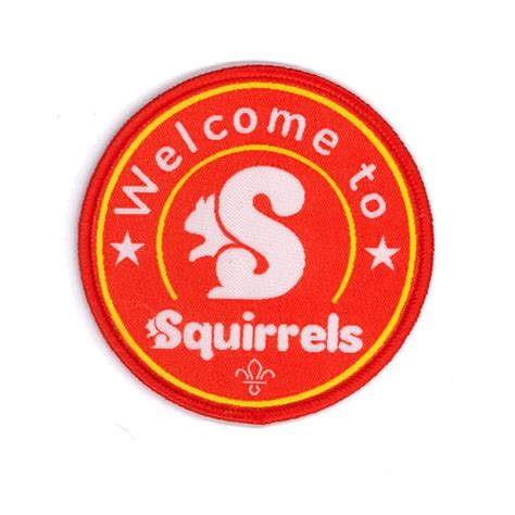 Welcome To Squirrels Blanket Badge Squirrel Scouts New In