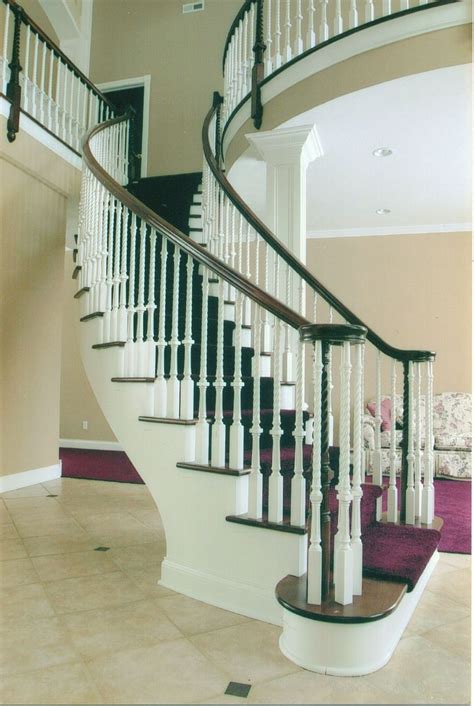 Custom Made Contemporary Curved Stair By Timber Arts