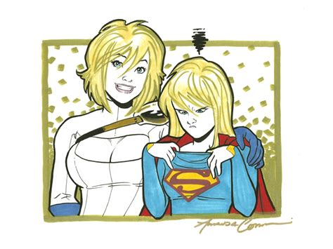Power Girl Drawing Free Download On Clipartmag