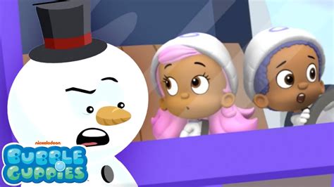 Molly And Goby Escape An Abominable Snowman ⛄️ Bubble Guppies Youtube