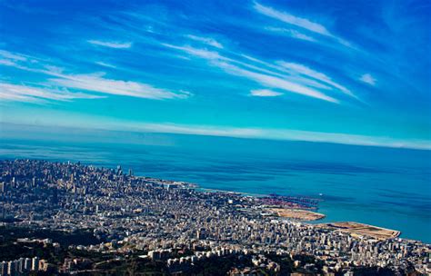 Beirut Skyline Stock Photo Download Image Now Beirut Harbor