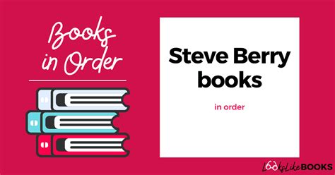 Steve Berry Books In Order Printable Pdf Looks Like Books