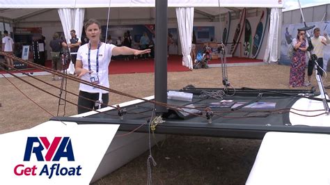 Introduction To The Catamaran Dinghy Get Afloat With The Rya Youtube