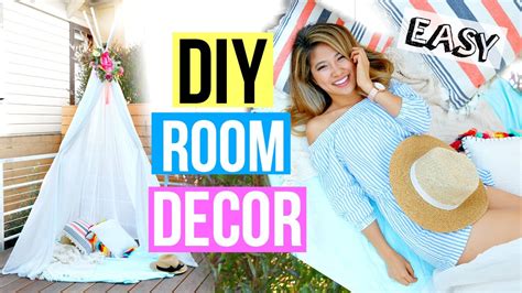 Diy Room Decor 2016 Easy Summer Fort Youtube