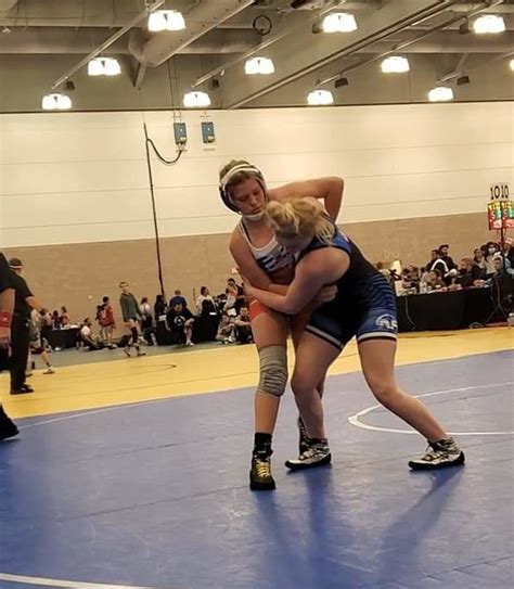 Two Female Wrestlers Competed At The 2021 Womens Wrestling National