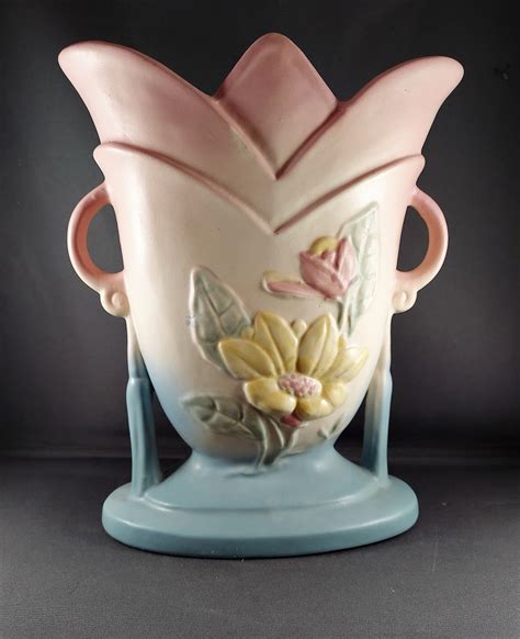 Vintage Hull Magnolia Vase Free Shipping Etsy