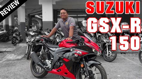 Suzuki Gsx R150 2022 Malaysia Review Youtube