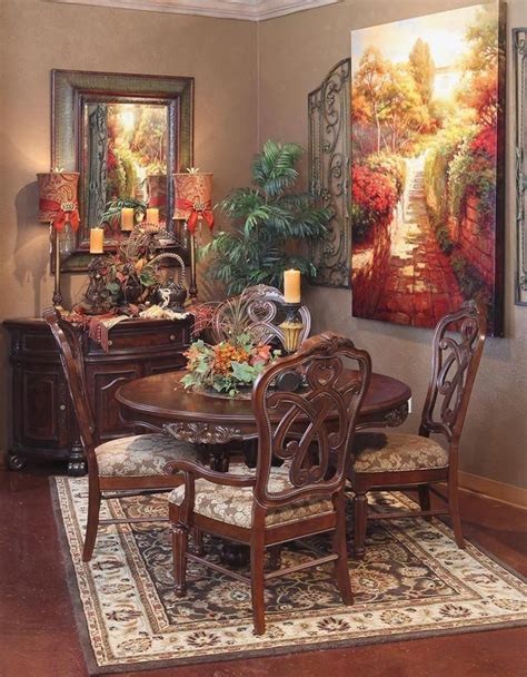 Tuscan Style Tuscan Dining Rooms Tuscany Decor Tuscan Decorating