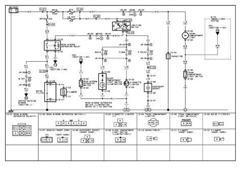 The ground points circuit diagram shows the connections from all major parts to the respective ground points. | Repair Guides | Power Outlets (2001) | Accessory Socket/cigarette Lighter/glove Compartment ...