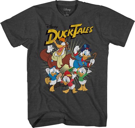 Disney Ducktales Team Duck Tales Mens T Shirt Small Amazonca