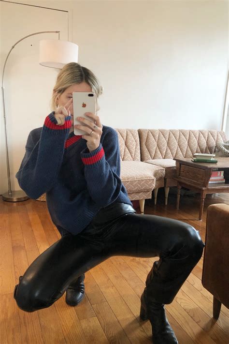 These Aritzia Leather Pants Went Viral On TikTok Heres Why
