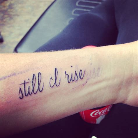 Still Ill Rise Tattoo