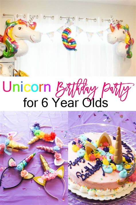 See more ideas about birthday, birthday party, kids party. Unicorn Birthday Party for Our 6 Year Old | Unicorn ...