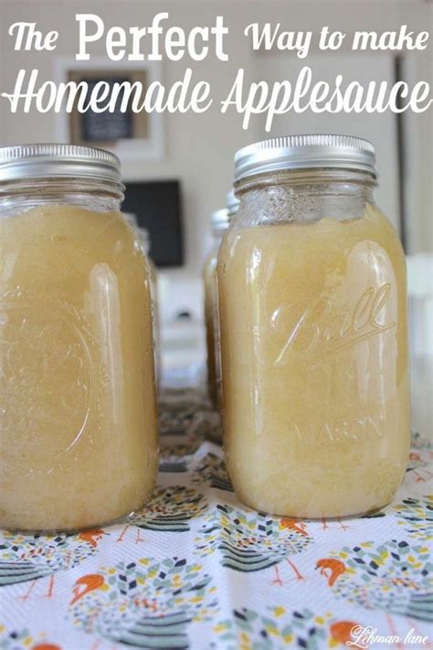 Easy Homemade Applesauce Recipe With Canning And Freezing Tips Lehman