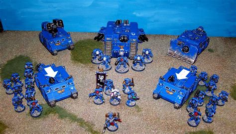 Space Marines Ultramarines Warhammer 40000 Ultramarine Army