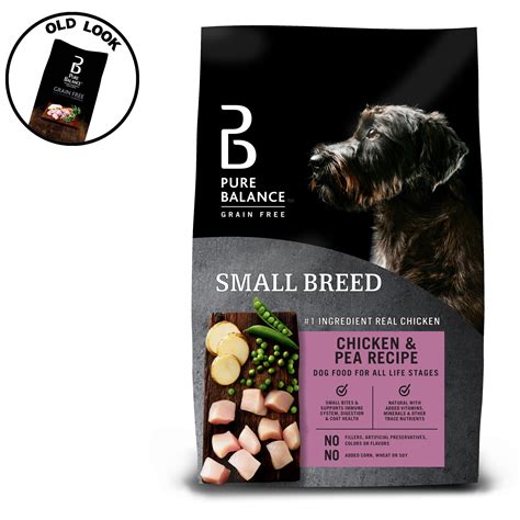 Pure Balance Grain Free Dry Dog Food Small Breed Chicken And Pea Recipe